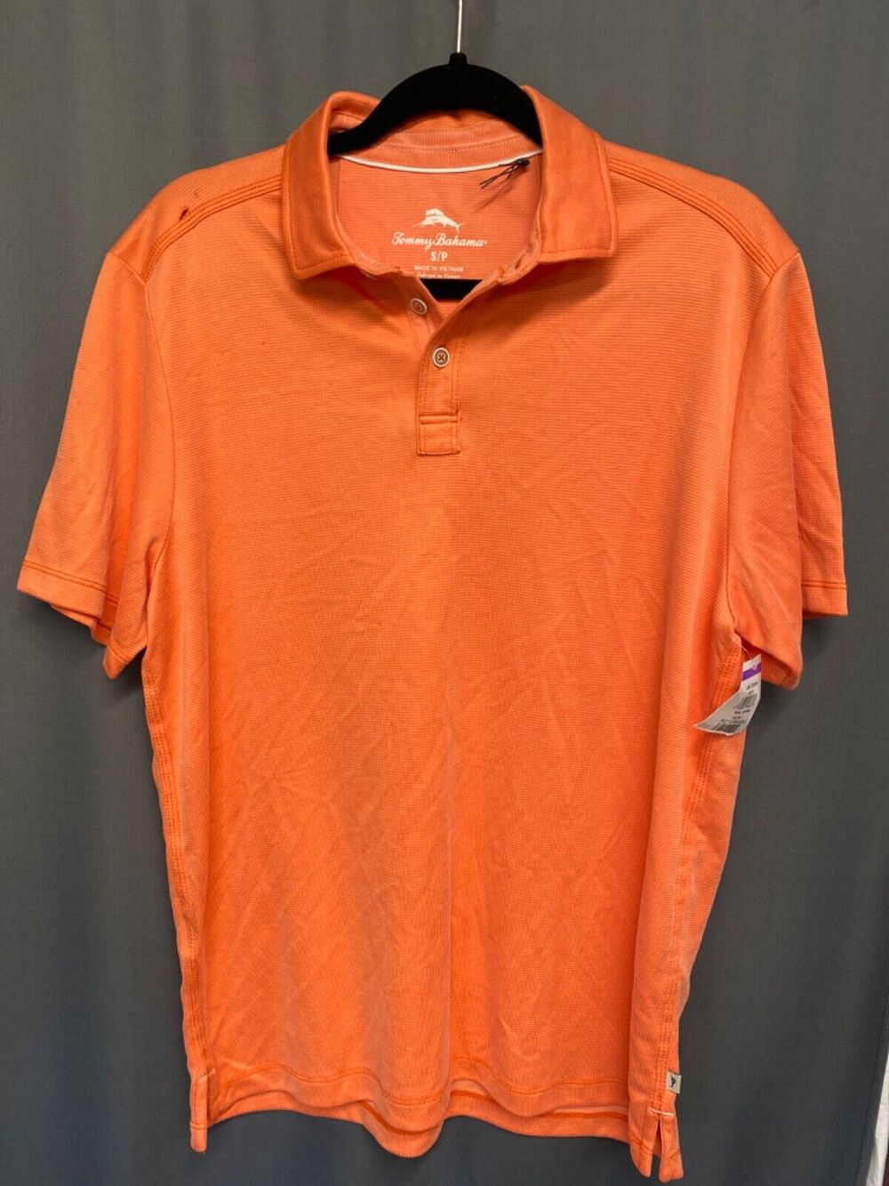 Tommy Bahama polo size Small. New w/defect (b33.5)
